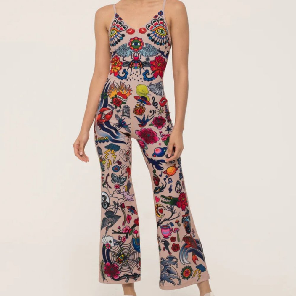 BigBig Tattoo burst bodysuit